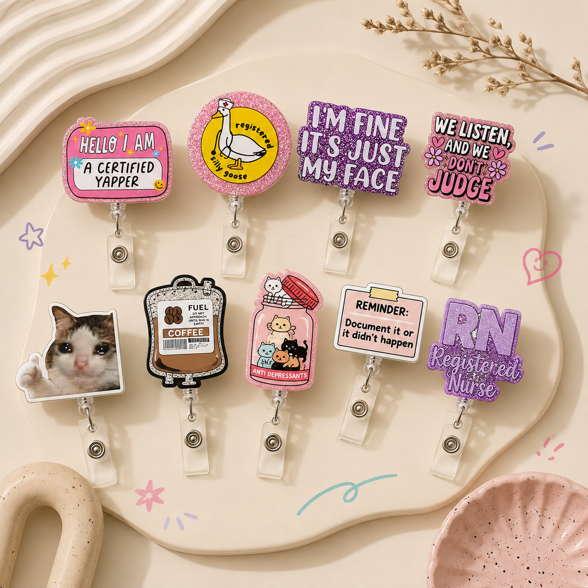 THE SHIFT PERSONALITY — Badge Reel Series